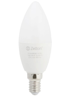 Лампочка Zetton LED RGBW Smart Wi-Fi Bulb E14 5W ZTSHLBRGBE141RU