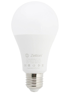 Лампочка Zetton LED RGBW Smart Wi-Fi Bulb E27 10W ZTSHLBRGBE271RU
