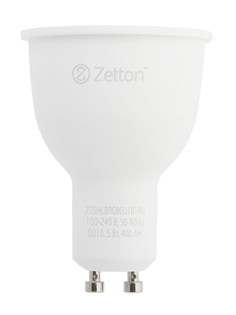 Лампочка Zetton LED RGBW Smart Wi-Fi Bulb GU10 5W ZTSHLBRGBGU101RU
