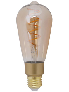 Лампочка Zetton LED Smart Wi-Fi Bulb ST64SP E27 4W 2700K Loft ZTSHLBLWWE271RU