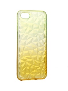 Чехол Krutoff для APPLE iPhone 7 / 8 Crystal Silicone Yellow 11932