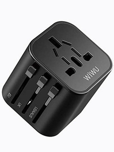 Зарядное устройство Wiwu Universal Adapter UA101 Black 6957815510047