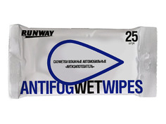 Салфетки влажные Runway Антизапотеватель RW643