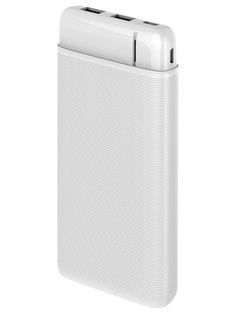 Внешний аккумулятор Ginzzu Power Bank 10000mAh White GB-3975W