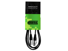 Кабель микрофонный NordFolk XLR/F - XLR/M 7m NMC9/7M