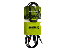 Аксессуар NordFolk 3.5 Mini Jack Stereo - 2xRCA 1.5m NYC028