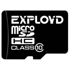 Карта памяти 8Gb - Exployd - Micro Secure Digital HC Class 10 EX008GCSDHC10-W/A-AD
