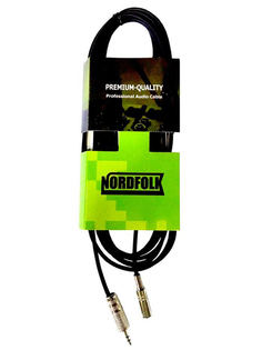 Аксессуар NordFolk 3.5mm Mini Jack Stereo/F - 3.5mm Mini Jack/M 3m NMC270/3M