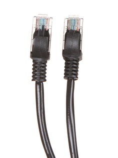 Сетевой кабель KS-is UTP cat.5e RJ45 3.0m Black KS-386-3