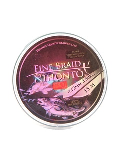 Леска Mikado Nihonto Fine Braid 0.12mm 15m Green Z21G-012