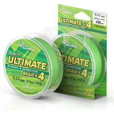 Леска Allvega Ultimate 0.12mm 135m 6.6kg Light Green U135LGR012