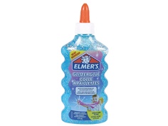 Слайм Elmers Glitter Glue для слаймов с блестками 177ml Light Blue 2077252 Elmer's