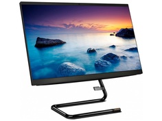 Моноблок Lenovo IdeaCentre A340-22IGM Black F0EA002URK (Intel Celeron J4005 2.0 GHz/4096Mb/256Gb SSD/DVD-RW/Intel HD Graphics/Wi-Fi/Bluetooth/Cam/21.5/1920x1080/DOS)