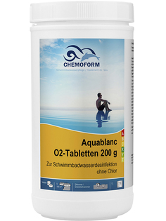 Активный кислород Chemoform Аквабланк О2 Таблетки 200g 1kg 0592001
