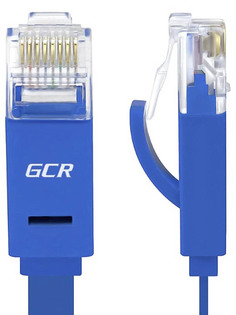 Сетевой кабель GCR Prof UTP 30AWG cat.6 RJ45 T568B 10m Blue GCR-LNC621-10.0m Greenconnect