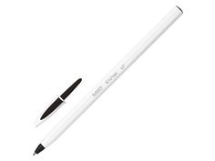 Ручка шариковая Bic Cristal UP 1.2mm корпус White, стержень Black 949880