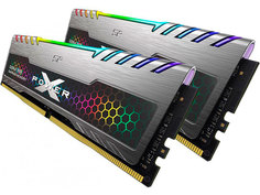 Модуль памяти Silicon Power Xpower Turbine RGB DDR4 DIMM 3200Mhz PC-25600 CL16 - 16Gb SP016GXLZU320BDB