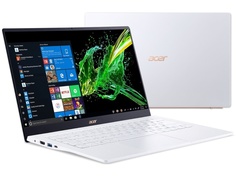 Ноутбук Acer Swift SF514-54GT-594M White NX.HU7ER.001 (Intel Core i5-1035G1 1.0 GHz/8192Mb/512Gb SSD/nVidia GeForce MX350 2048Mb/Wi-Fi/Bluetooth/Cam/14.0/1920x1080/Windows 10 Home 64-bit)