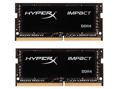 Модуль памяти HyperX Impact DDR4 SO-DIMM 2400MHz PC-19200 CL14 - 32Gb KIT (2x16Gb) HX424S14IBK2/32 Kingston