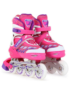 Коньки START UP Laser р.S 31-34 Pink