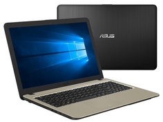 Ноутбук ASUS X540UA-DM3033T Black 90NB0HF1-M45240 (Intel Core i3-6006U 2.0 GHz/4096Mb/256Gb SSD/Intel HD Graphics/Wi-Fi/Bluetooth/Cam/15.6/1920x1080/Windows 10 Home 64-bit)