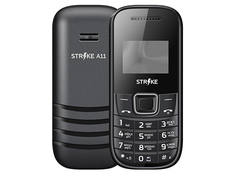 Сотовый телефон Strike A11 Black без зарядки