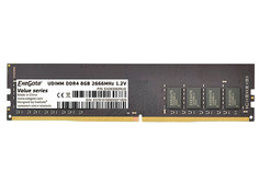 Модуль памяти ExeGate Value DIMM DDR4 2666MHz PC4-21300 CL19 - 8Gb EX283082RUS