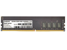 Модуль памяти ExeGate Value DIMM DDR4 2400MHz PC4-19200 CL17 - 8Gb EX283085RUS
