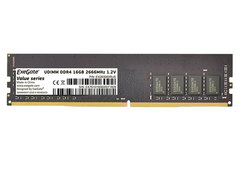 Модуль памяти ExeGate Value DIMM DDR4 2666MHz PC4-21300 CL19 - 16Gb EX283083RUS