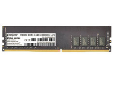 Модуль памяти ExeGate Value DIMM DDR4 2400MHz PC4-19200 CL17 - 16Gb EX283086RUS