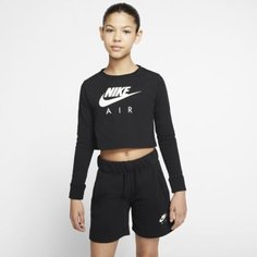 Футболка с длинным рукавом для девочек школьного возраста Nike Air