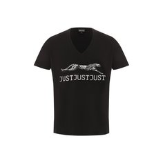 Хлопковая футболка Just Cavalli