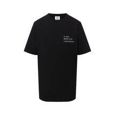 Хлопковая футболка Vetements