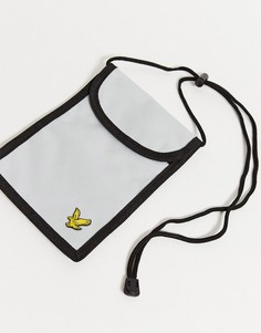 Небольшая сумка для ношения на шее Lyle & Scott-Серый