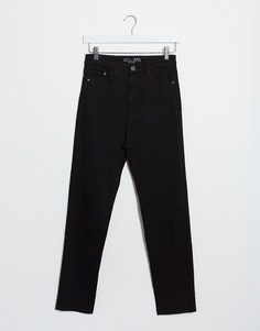 Черные узкие джинсы в винтажном стиле Stradivarius-Черный
