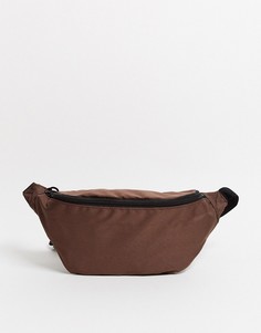 Коричневая сумка-кошелек на пояс ASOS DESIGN-Коричневый цвет