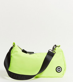 Эксклюзивная неоново-зеленая сумка на плечо Hype-Зеленый