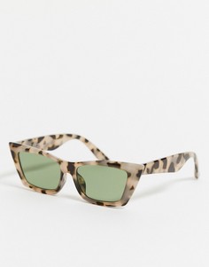 Солнцезащитные очки в оправе "кошачий глаз" черепаховой расцветки Liars & Lovers-Коричневый