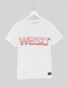 Футболка с логотипом WESC-Белый