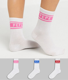 Набор из 3 пар носков с логотипом Pepe Jeans-Мульти