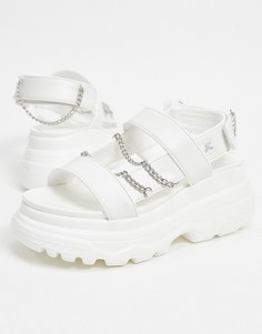 Белые сандалии на массивной подошве Koi Footwear Marnus-Белый