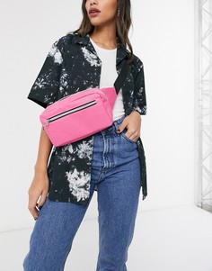 Розовая сумка-кошелек на пояс SVNX-Розовый цвет
