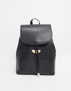 Рюкзак из искусственной кожи Truffle Collection-Черный