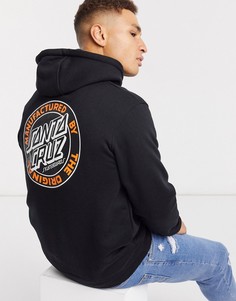 Худи черного цвета Santa Cruz MFG Dot-Черный