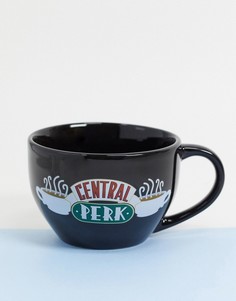 Большая кружка с принтом "Central Perk" Typo x Friends-Черный