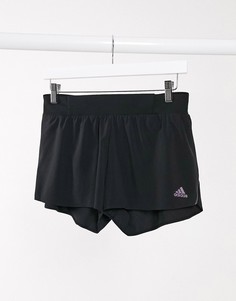 Черные шорты adidas Training Saturday-Черный цвет