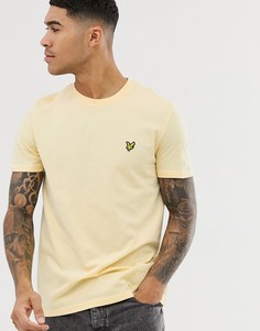 Желтая футболка с логотипом Lyle & Scott-Желтый
