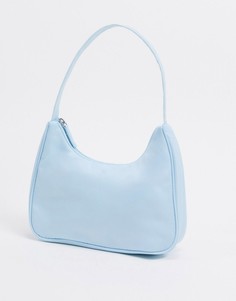 Голубая сумка на плечо из переработанного полиэстера Monki-Синий