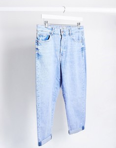 Светлые джинсы в винтажном стиле New Look-Голубой