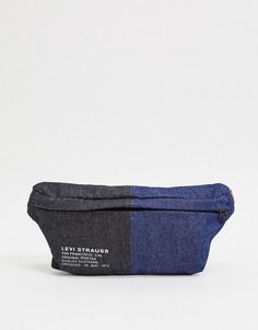 Сумка-кошелек на пояс в стиле колор блок Levis-Черный